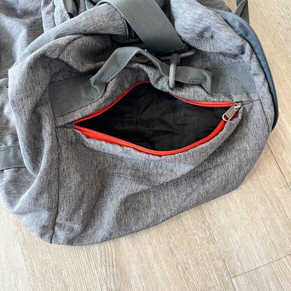 Canway Grey Foldable Duffel Bag - Picture 7 of 9